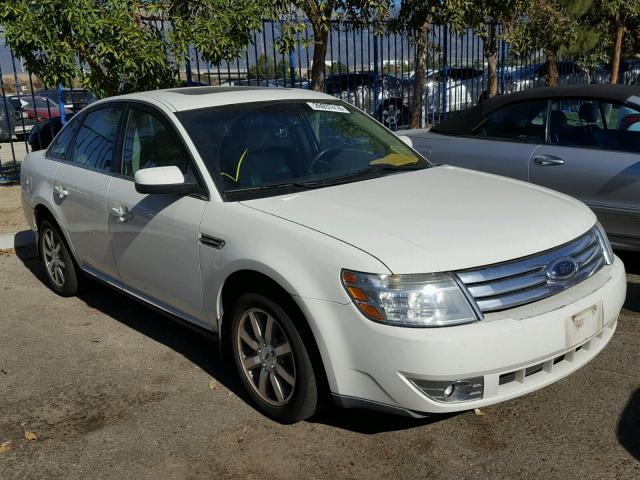 1FAHP27W29G113513 - 2009 FORD TAURUS SEL WHITE photo 1