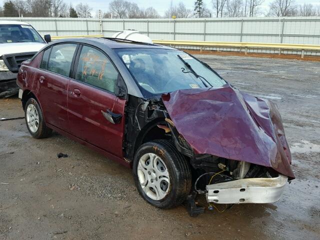 1G8AJ52F73Z152951 - 2003 SATURN ION LEVEL 勃艮第红 照片 1