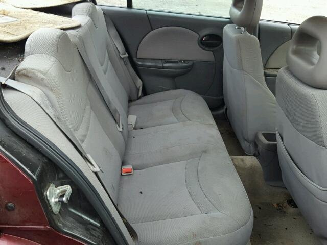 1G8AJ52F73Z152951 - 2003 SATURN ION LEVEL 勃艮第红 照片 6