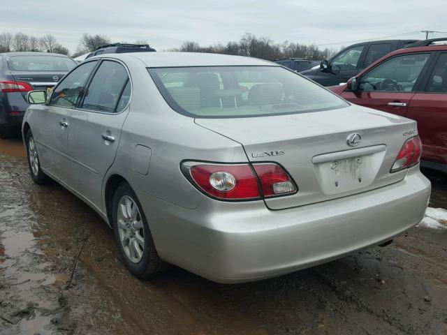 JTHBF30G735039809 - 2003 LEXUS ES 300 SILVER photo 3