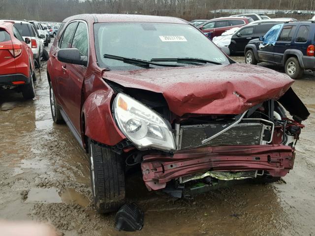 2CNALBEW1A6223642 - 2010 CHEVROLET EQUINOX LS RED photo 1