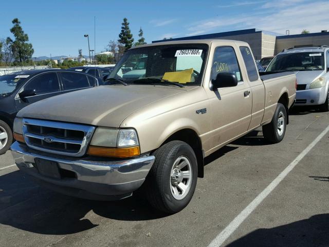 1FTYR14XXYPA62448 - 2000 FORD RANGER SUP GOLD photo 2