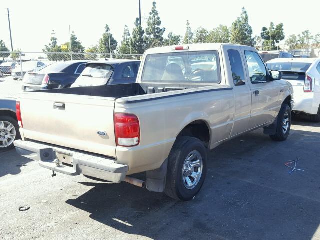 1FTYR14XXYPA62448 - 2000 FORD RANGER SUP GOLD photo 4