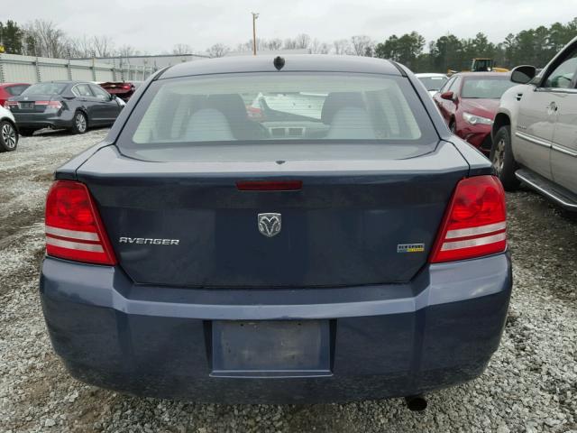 1B3LC46R98N231576 - 2008 DODGE AVENGER SE BLUE photo 9