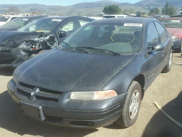 1B3EJ46X9WN338766 - 1998 DODGE STRATUS GRAY photo 2