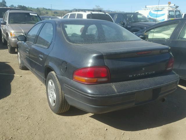 1B3EJ46X9WN338766 - 1998 DODGE STRATUS GRAY photo 3