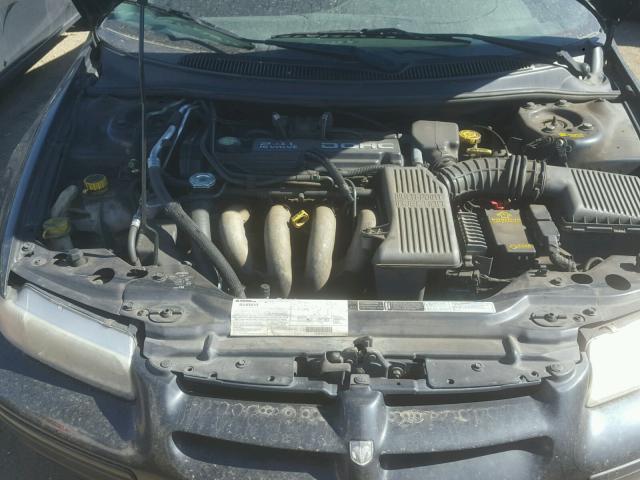 1B3EJ46X9WN338766 - 1998 DODGE STRATUS GRAY photo 7