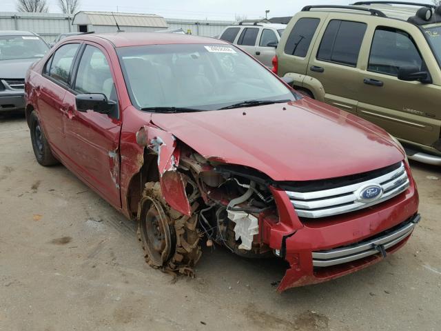 3FAHP06Z07R208464 - 2007 FORD FUSION S RED photo 1