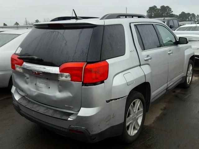 2CTFLGEW2A6360102 - 2010 GMC TERRAIN SL SILVER photo 4