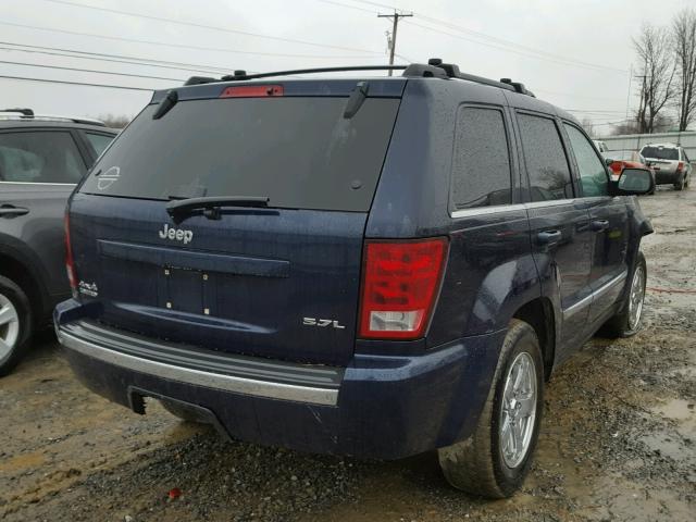 1J8HR58236C181851 - 2006 JEEP GRAND CHER BLUE photo 4