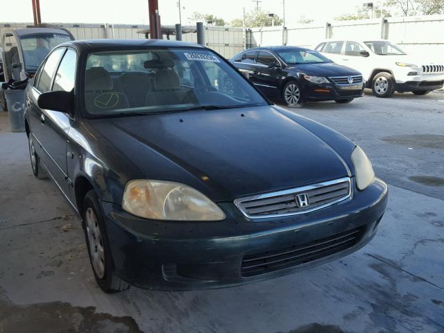 2HGEJ661XXH527637 - 1999 HONDA CIVIC BASE GREEN photo 1