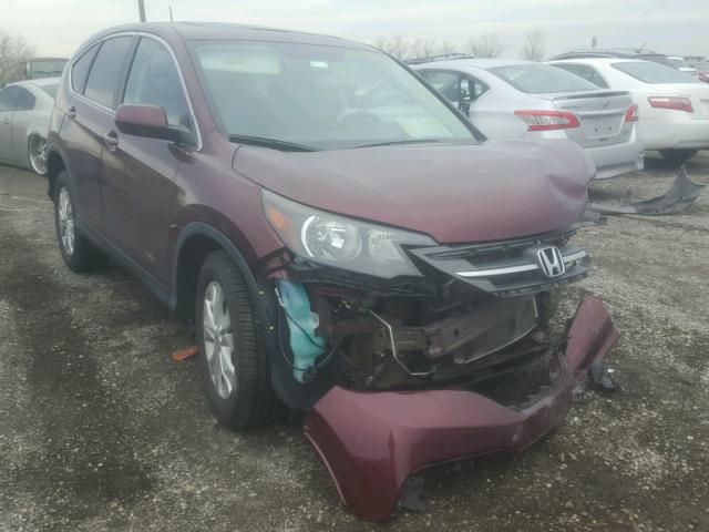 5J6RM3H52DL031102 - 2013 HONDA CR-V EX RED photo 1