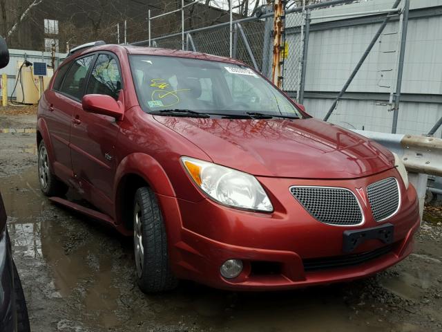 5Y2SL66835Z441950 - 2005 PONTIAC VIBE RED photo 1