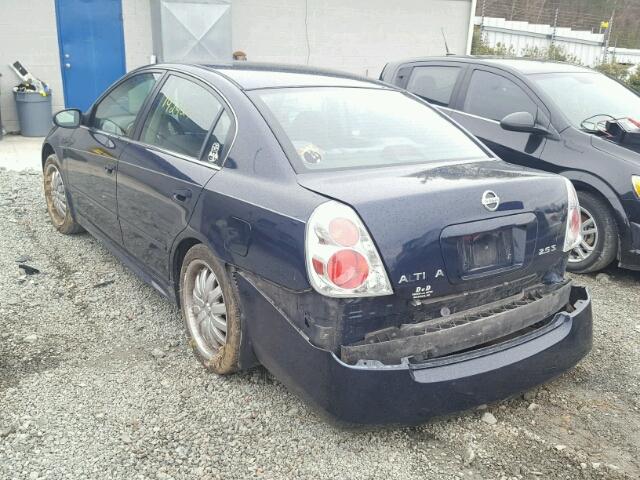 1N4AL11D15C394638 - 2005 NISSAN ALTIMA S BLUE photo 3