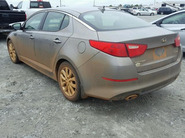 5XXGN4A75FG509768 - 2015 KIA OPTIMA EX SILVER photo 3