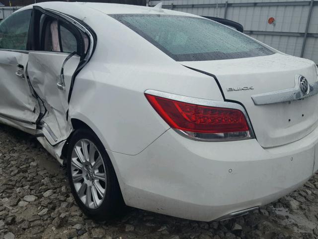 1G4GC5E36DF244384 - 2013 BUICK LACROSSE WHITE photo 10