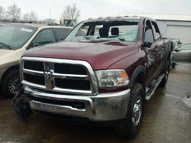 3C6UR5CL1HG541129 - 2017 RAM 2500 ST MAROON photo 2