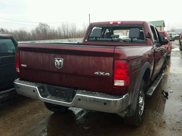 3C6UR5CL1HG541129 - 2017 RAM 2500 ST MAROON photo 4
