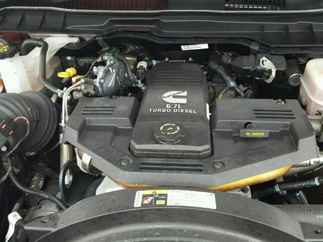 3C6UR5CL1HG541129 - 2017 RAM 2500 ST MAROON photo 7