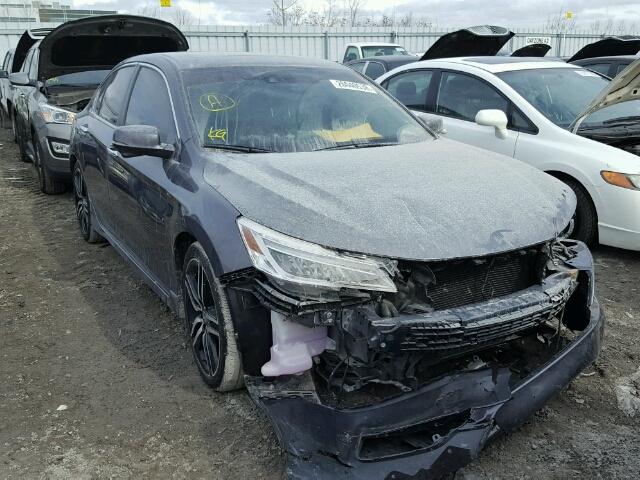 1HGCR2F06GA801091 - 2016 HONDA ACCORD EX GRAY photo 1