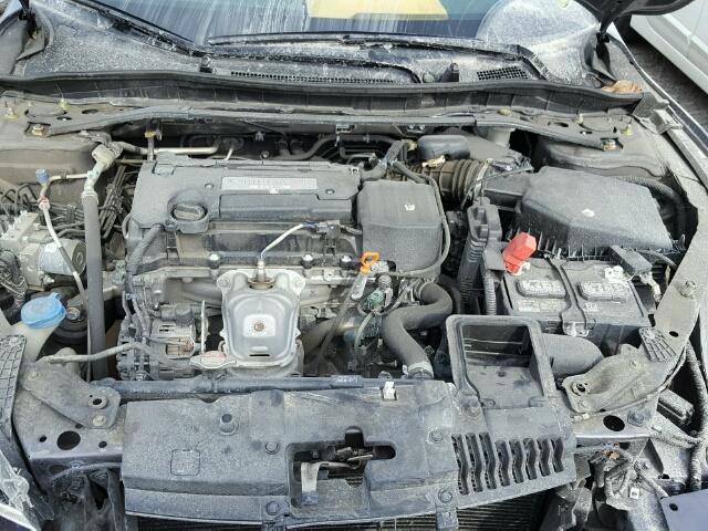 1HGCR2F06GA801091 - 2016 HONDA ACCORD EX GRAY photo 7