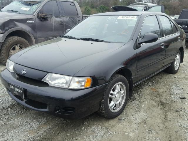 1N4AB41DXXC726163 - 1999 NISSAN SENTRA BAS BLACK photo 2