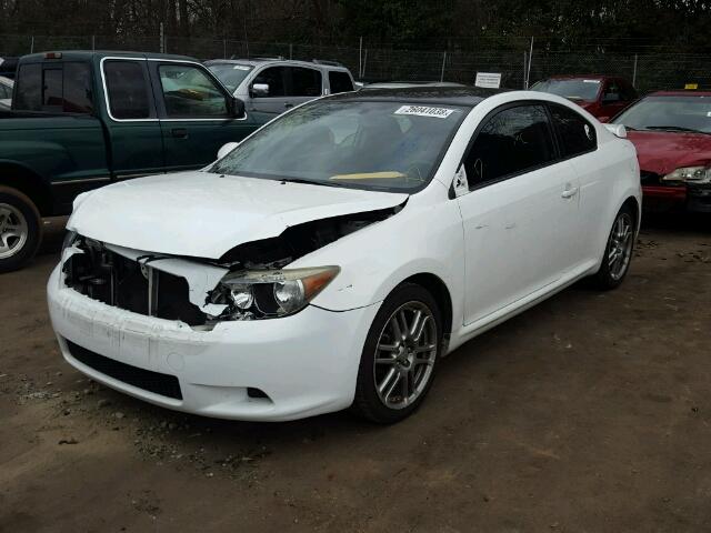 JTKDE177370179925 - 2007 SCION TC WHITE photo 2