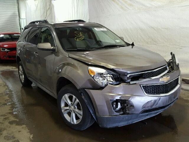 2GNFLNE57C6321023 - 2012 CHEVROLET EQUINOX LT GRAY photo 1