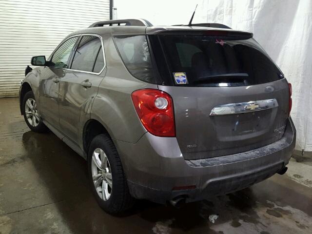 2GNFLNE57C6321023 - 2012 CHEVROLET EQUINOX LT GRAY photo 3