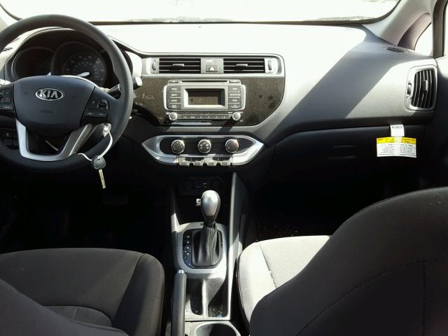 KNADM4A37H6049451 - 2017 KIA RIO LX SILVER photo 9