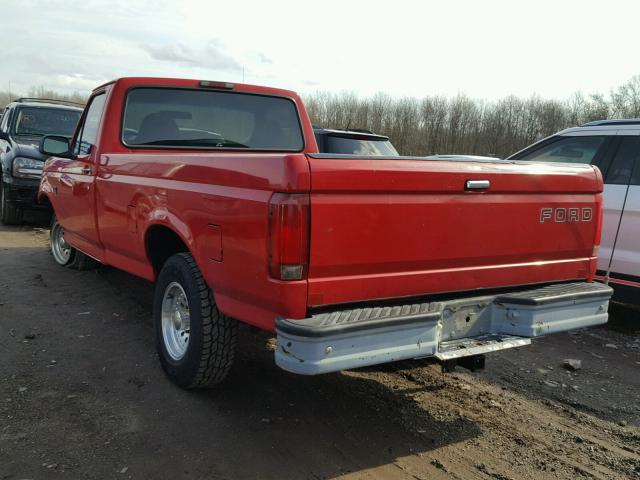 1FTEF15Y9TLA85674 - 1996 FORD F150 RED photo 3