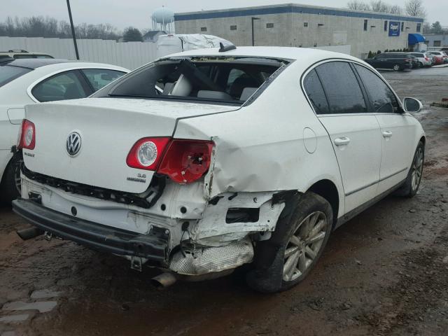 WVWFU93C06P182386 - 2006 VOLKSWAGEN PASSAT 3.6 WHITE photo 4