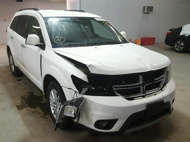 3C4PDCBG0FT547053 - 2015 DODGE JOURNEY SX WHITE photo 1