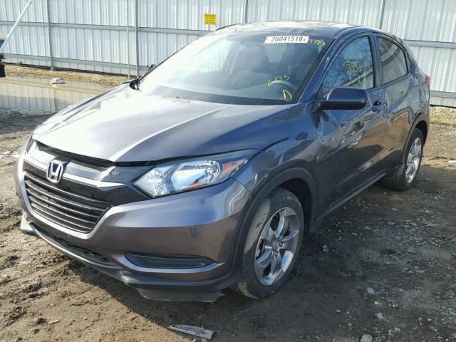 3CZRU6H52GM764593 - 2016 HONDA HR-V EX CHARCOAL photo 2