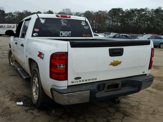 3GCPKSE74DG213772 - 2013 CHEVROLET SILVERADO WHITE photo 3