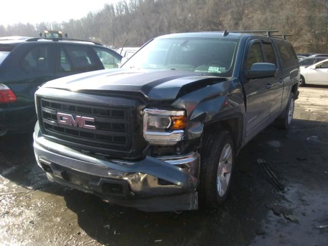 1GTV2UEC3EZ350512 - 2014 GMC SIERRA K15 GRAY photo 2