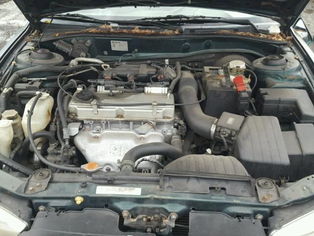 4A3AA46G61E161239 - 2001 MITSUBISHI GALANT ES GREEN photo 7