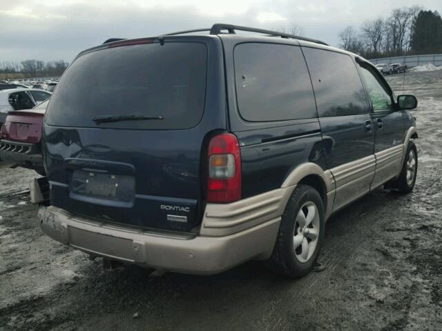 1GMDV03E53D226036 - 2003 PONTIAC MONTANA BLUE photo 4