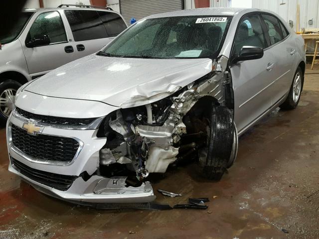 1G11B5SL9EF105166 - 2014 CHEVROLET MALIBU LS SILVER photo 2