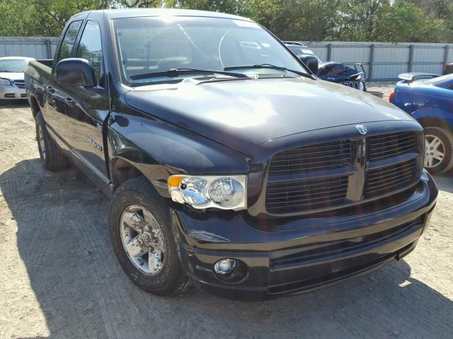 1D7HA18NX3S112647 - 2003 DODGE RAM 1500 S BLACK photo 1