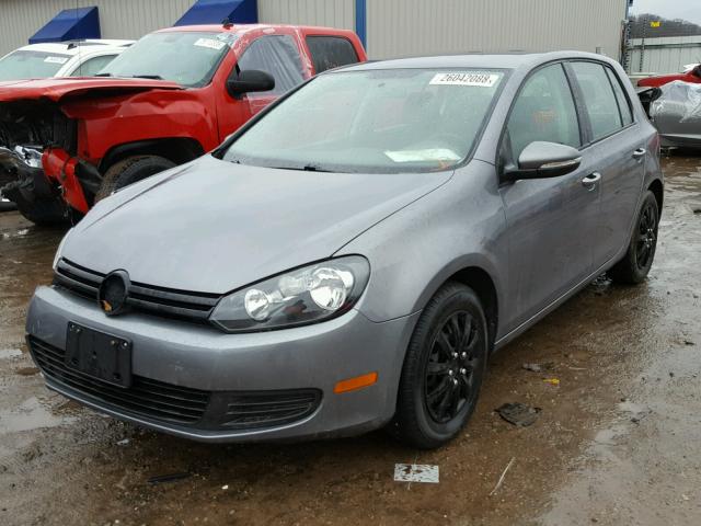 WVWDA7AJ6BW037634 - 2011 VOLKSWAGEN GOLF GRAY photo 2