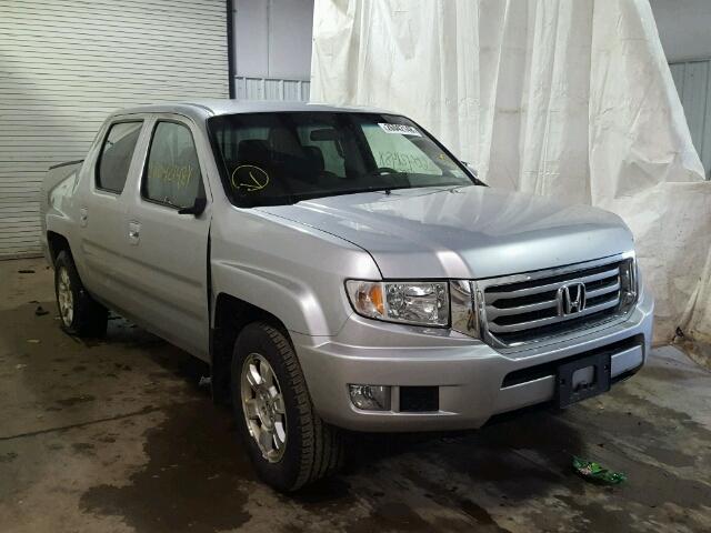 5FPYK1F44CB455766 - 2012 HONDA RIDGELINE SILVER photo 1