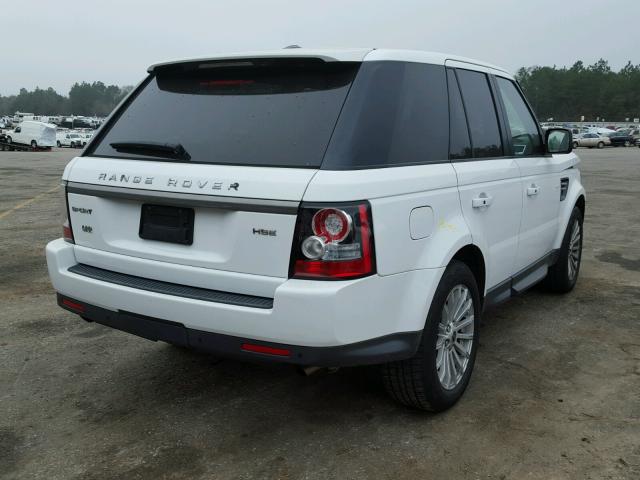 SALSF2D49CA738936 - 2012 LAND ROVER RANGE ROVE WHITE photo 4