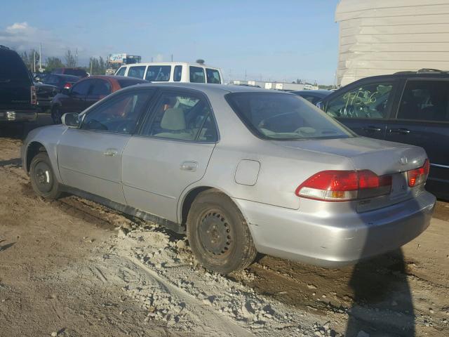 1HGCG66562A145220 - 2002 HONDA ACCORD LX SILVER photo 3