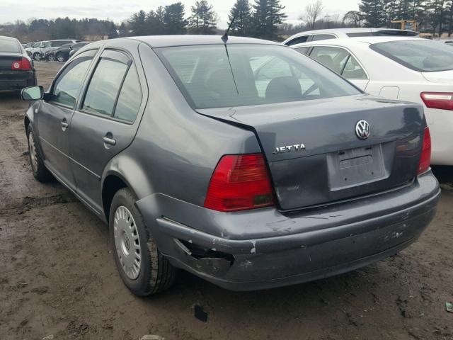 3VWRK69MX3M188194 - 2003 VOLKSWAGEN JETTA GL CHARCOAL photo 3