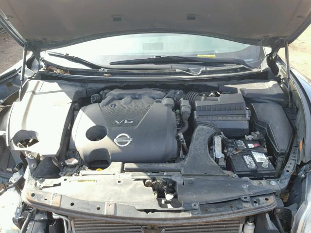 1N4AA51E09C832044 - 2009 NISSAN MAXIMA S CHARCOAL photo 7