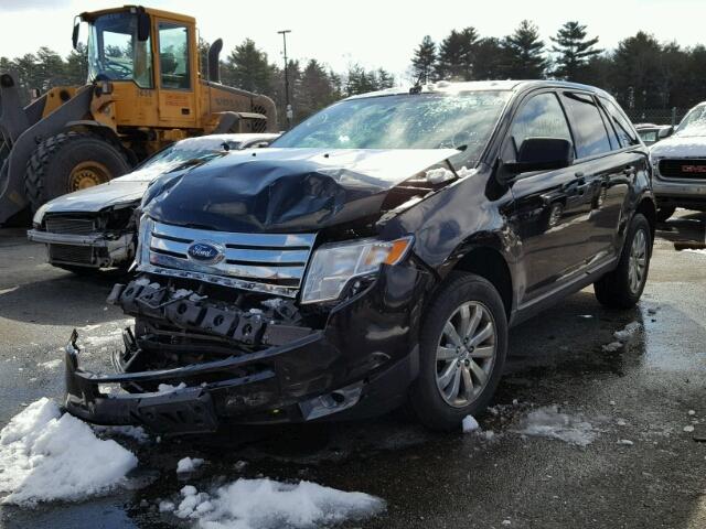 2FMDK48C49BA54149 - 2009 FORD EDGE SEL BLACK photo 2