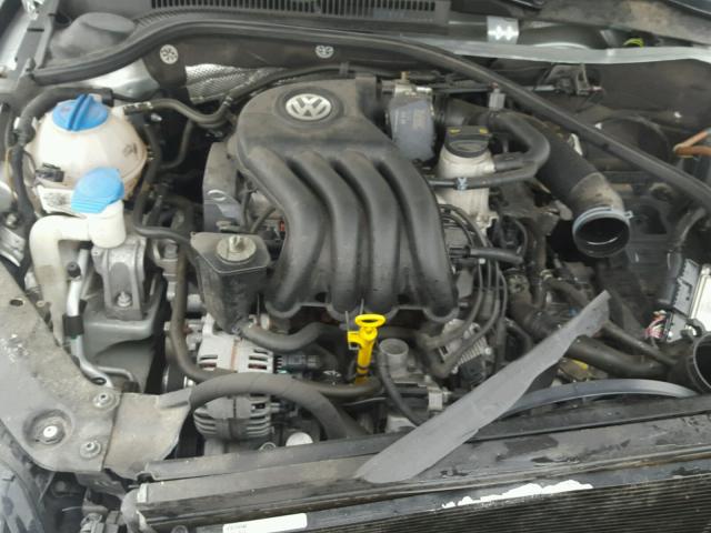 3VW2K7AJ6EM250654 - 2014 VOLKSWAGEN JETTA BASE ვერცხლისფერი ფოტო 7