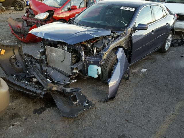 1G11C5SL1FF343799 - 2015 CHEVROLET MALIBU 1LT 蓝色 照片 2