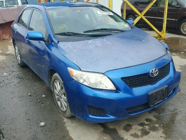 JTDBL40E79J015136 - 2009 TOYOTA COROLLA BA BLUE photo 1